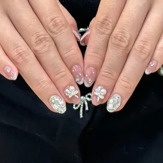 ネイル 韓国ネイル/ワンホン ネイル🎀表参道3分のネイルデザイン