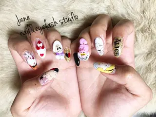 ネイル Yakko pas á pasのネイルデザイン