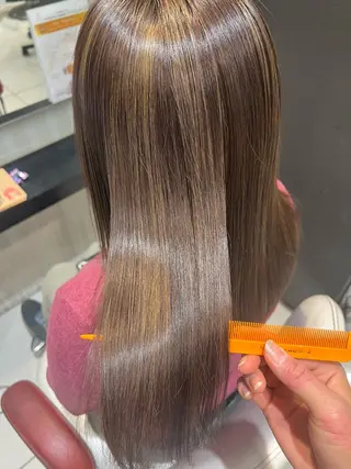 🧸くすみ系カラー anjuのヘアスタイル