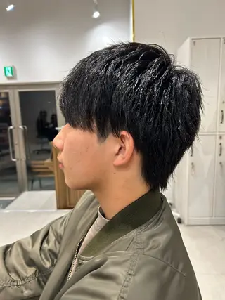 ショート メンズ 山﨑 燦人のヘアスタイル