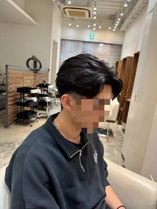 メンズ ブリーチ無しダブル カラー特化/🫧中村のヘアスタイル