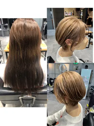 ショート 💫newi💫村上 孝一のヘアスタイル