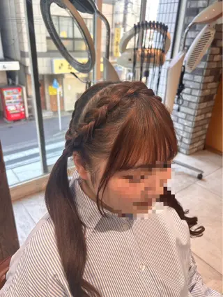 ヘアアレンジ 🦋ヘアメ🦋カット HIBIKIのヘアスタイル