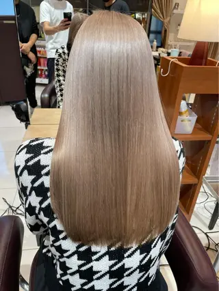 ロング mana/メンズ/ ヘアセット/ブリーチのヘアスタイル