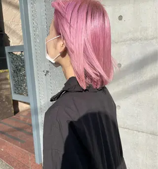 ミディアム カラー classic 新横浜所属・大人girly🛋️ 🤍yukakoのヘアスタイル