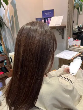 ロング カラー レイヤー/透明感/髪 質改善/メンズ/佐藤のヘアスタイル