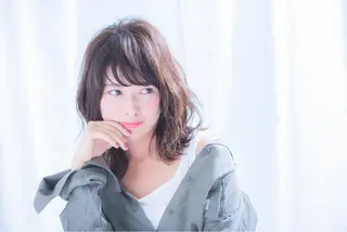 ミディアム パーマ×ウルフカット koya☆のヘアスタイル