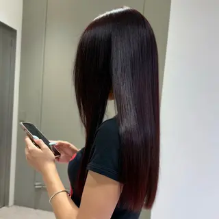 カラー MINX over所属・🍒暖色カラー•東京 小玉姫那🍒のヘアスタイル