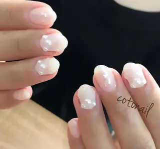 ネイル ツメトマツゲ .のネイルデザイン