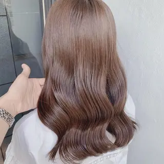ロング 亀川蓮 Agu hairのヘアスタイル