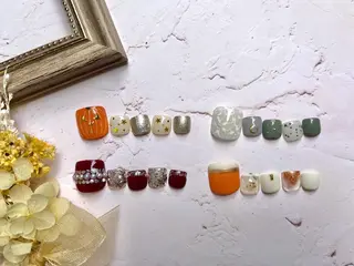 ネイル ネイルPetit Ribbonのネイルデザイン