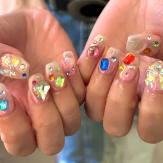 ネイル GO TODAY シェアサロン 表参道Colore店所属・K. Ayanaのネイルデザイン