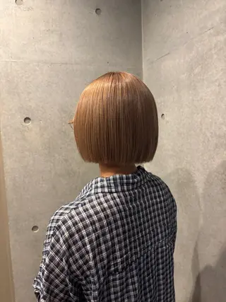ミディアム カラー noa ☪︎のヘアスタイル
