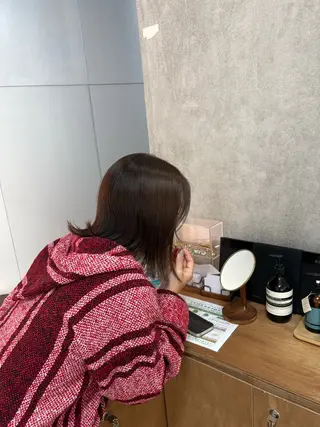 カラー Le'a  谷町🌱 ツボタホノカのヘアスタイル