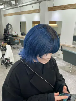 カラー GO TODAY SHAiRE SALON 原宿本店所属・REINA/ブリーチ /ハイトーン/原宿のヘアスタイル