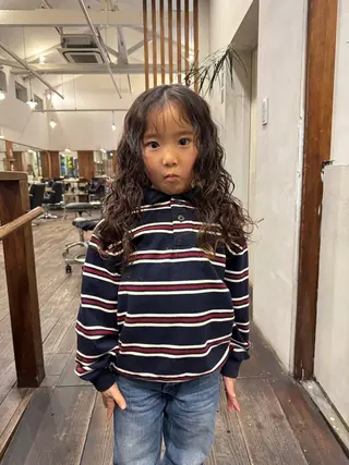 ロング パーマ MOK大阪梅田店 Asahiのヘアスタイル