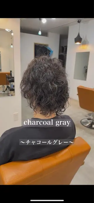 ミディアム カラー メンズ sweetroom所属・12月特別価格✨/ 平塚/佐藤郁也のヘアスタイル