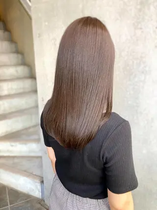 セミロング カラー ボブ& 髪質改善FUMIYAのヘアスタイル