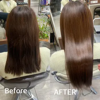 ロング カラー パーマ ヘアアレンジ HAIRSALONLOOP所属・川上 麻梨阿のヘアスタイル