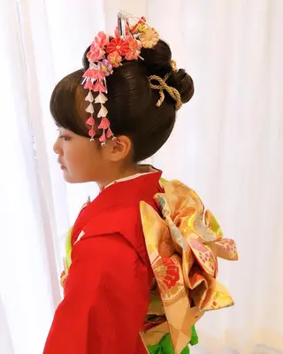 ヘアアレンジ キッズ 池田 みのりのヘアスタイル