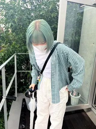 ショート カラー sakoda shunkiのヘアスタイル