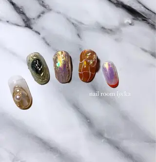 ネイル ﾈｲﾙﾙｰﾑﾘｯｶ 𝐦𝐚𝐲𝐮のネイルデザイン