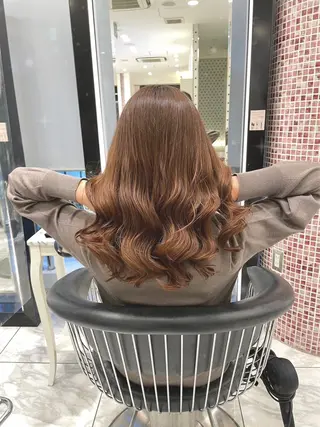 セミロング ace share salon所属・韓国風パーマ/ 菅沼 成郷のヘアスタイル