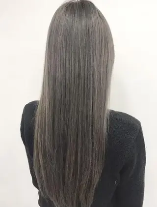 ロング カラー 🌙透明感カラー/ 丁寧施術|松本のヘアスタイル