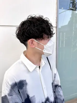 ショート パーマ うるツヤハイトーン✨ /西川郁巳のヘアスタイル