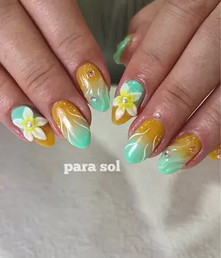 ネイル para ☀︎ sol by BECK所属・Para Sol nail　Maoのネイルデザイン