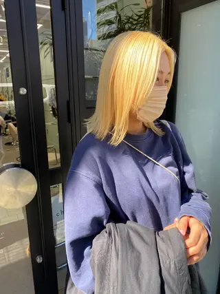 ミディアム カラー 栄・伏見 JOULE'Sのヘアスタイル