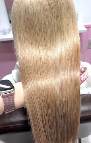 ロング ナナ♡レイヤーカット ♡似合わせカラーのヘアスタイル