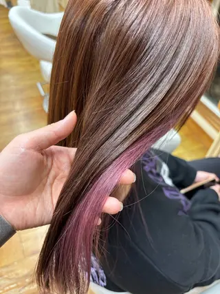 ロング カラー Sagedoue ユイのヘアスタイル