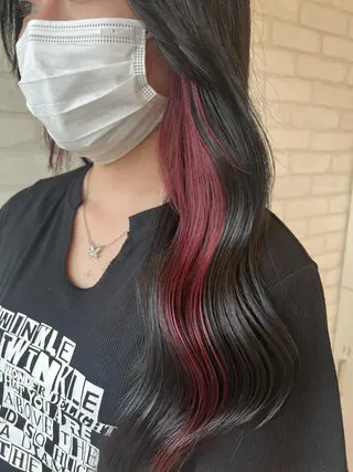 ロング 石崎 真維のヘアスタイル