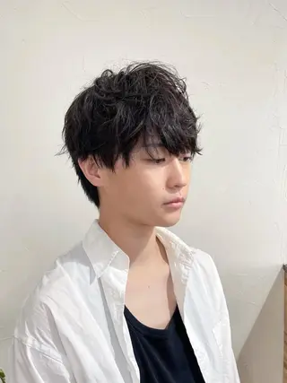 ショート メンズ かんばら りょーいのヘアスタイル