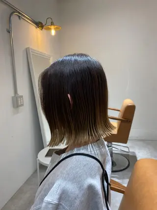 ミディアム 鳴海 稜真のヘアスタイル