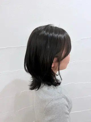 ミディアム カラー Flat /rina🧸のヘアスタイル