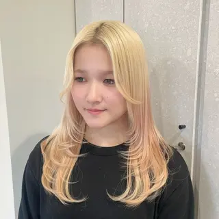 セミロング 🤍pollen ayumi🤍のヘアスタイル