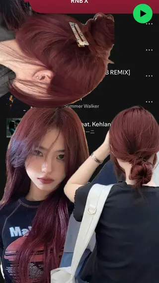 セミロング カラー 垢抜けのプロ🪄 honoのヘアスタイル