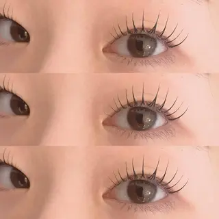 ミディアム カラー パーマ ヘアアレンジ メンズ キッズ ネイル マツエク・マツパ アイブロウ Cupidトップ アイリスト石川のマツエク・マツパデザイン