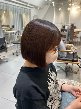 ショート Heil所属・透明感カラー 🩷ྀིAYAKAのヘアスタイル