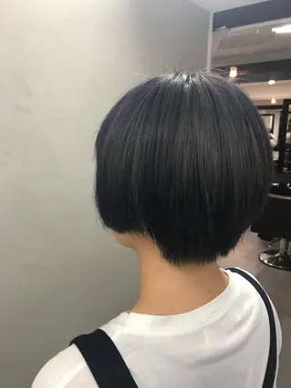 ショート カラー 髪質改善/縮毛矯正 ボブ/Ryuseiのヘアスタイル