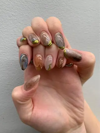 ネイル LEVIJU hair所属・韓国ヘア🕊村上 ののこ🕊のヘアスタイル