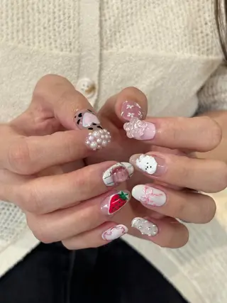 ネイル hinako /個性派ニュアンスのネイルデザイン