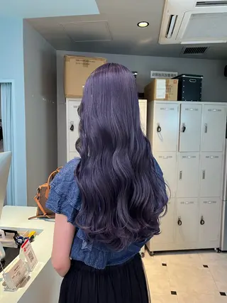 ロング カラー ブリーチカラー 🩵MIZUKIのヘアスタイル