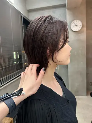 ショート カット　パーマ ／シオンのヘアスタイル