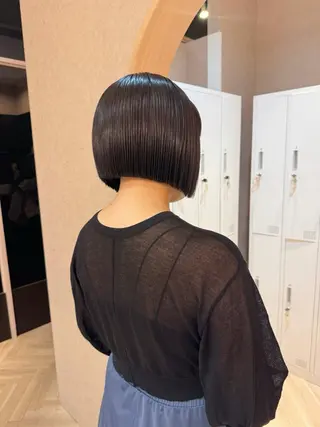 ショート カラー グレージュ/レイヤー /ボブ/moyu🎀のヘアスタイル