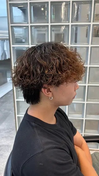 パーマ メンズ 高橋 晴のヘアスタイル