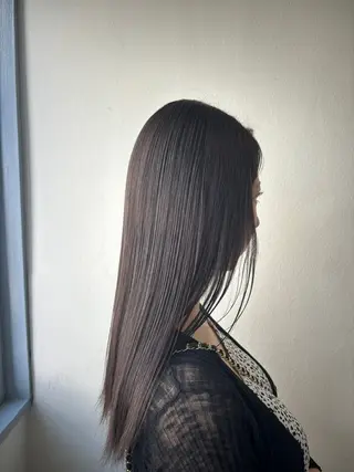 セミロング カラー 脇田 光樹のヘアスタイル