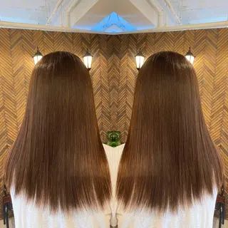 ロング カラー tocca 💜石田愛結💜のヘアスタイル